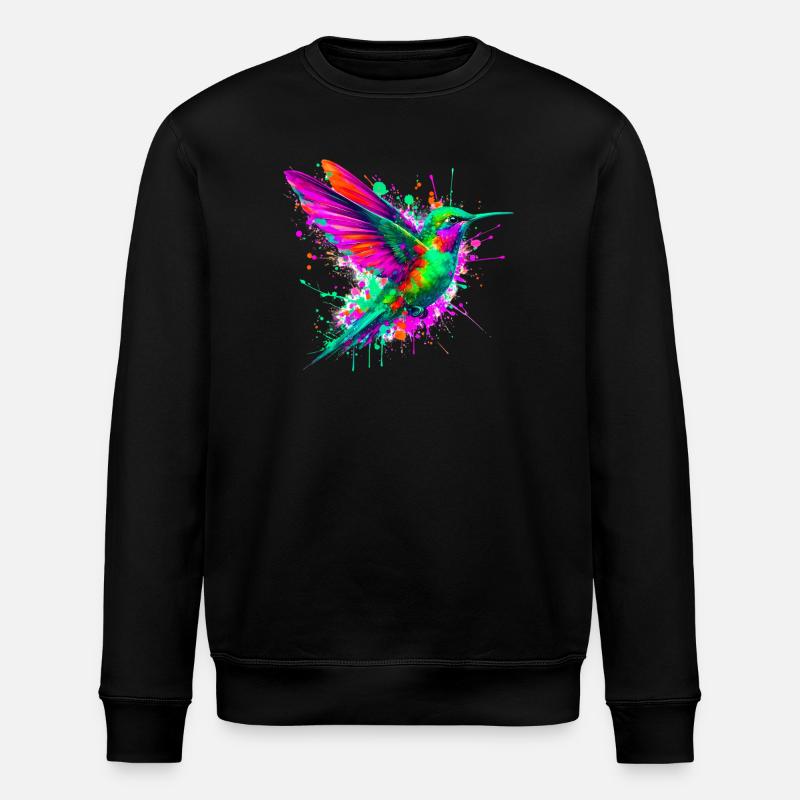 Colibri - Sweat bio ROLLER Stanley/Stella Unisexe - noir