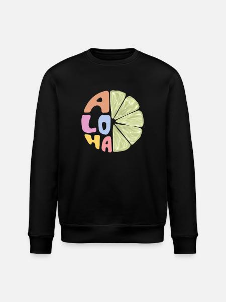 Aloha - Sweat bio ROLLER Stanley/Stella Unisexe - noir