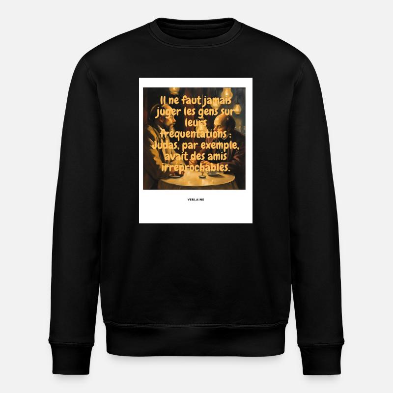 Judge - Sweat bio ROLLER Stanley/Stella Unisexe - noir