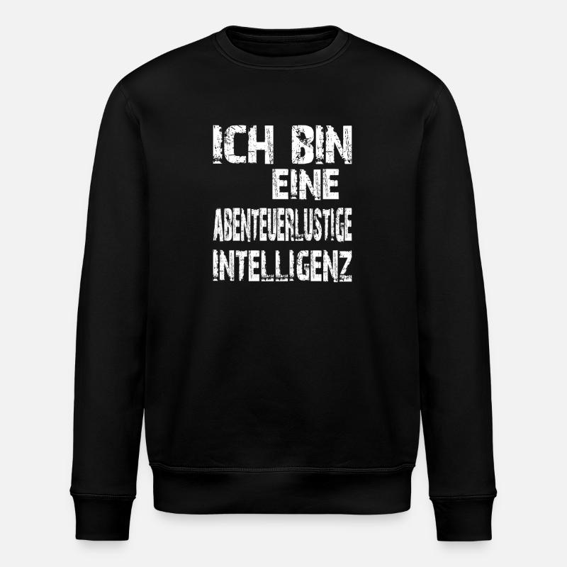 L’IA dit une intelligence aventureuse - Sweat bio ROLLER Stanley/Stella Unisexe - noir