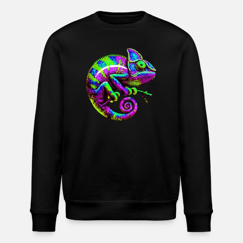 Caméléon - Sweat bio ROLLER Stanley/Stella Unisexe - noir