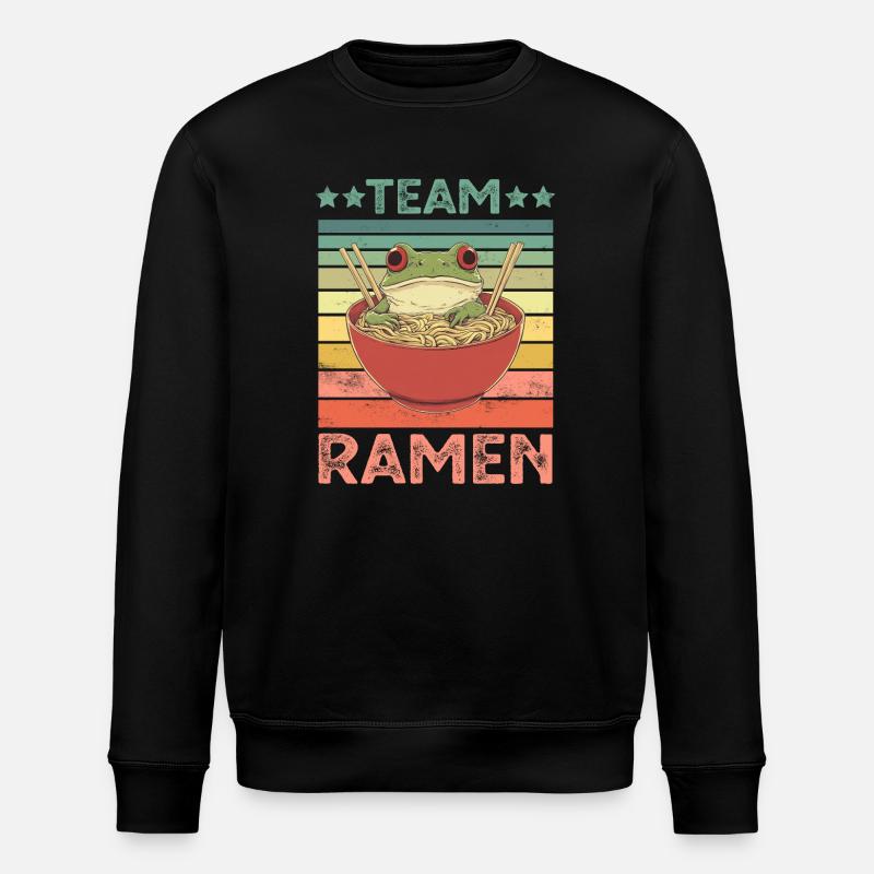Ramen - Stanley/Stella ROLLER Unisex Organic Sweatshirt - black