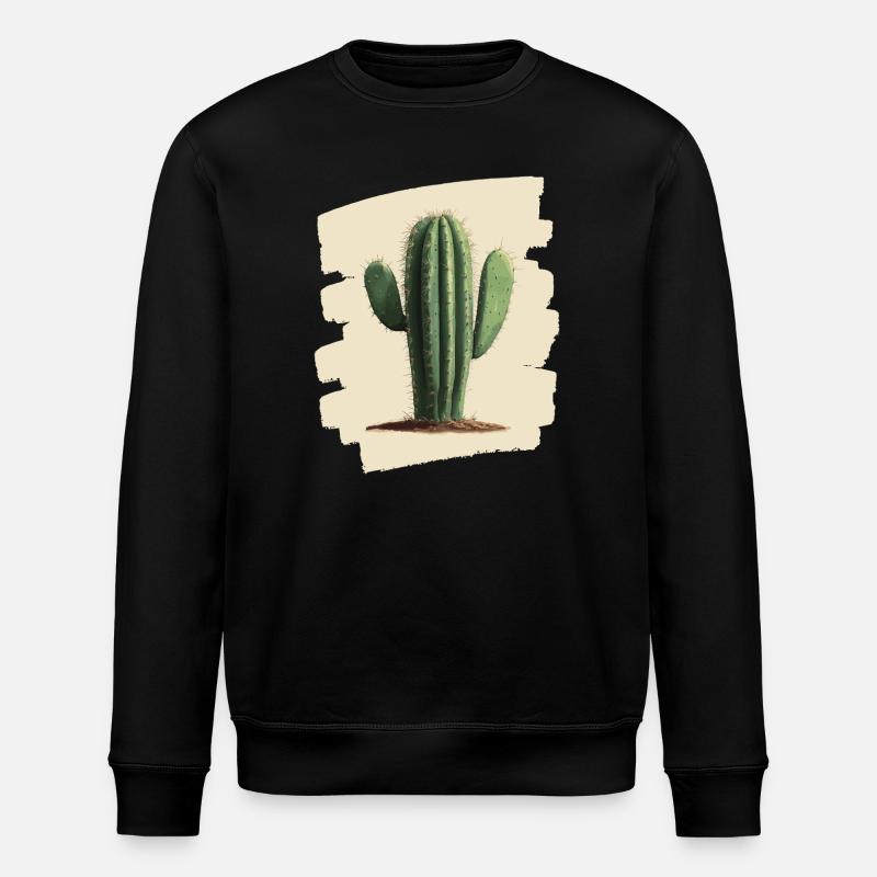 Cactus - Sweat bio ROLLER Stanley/Stella Unisexe - noir