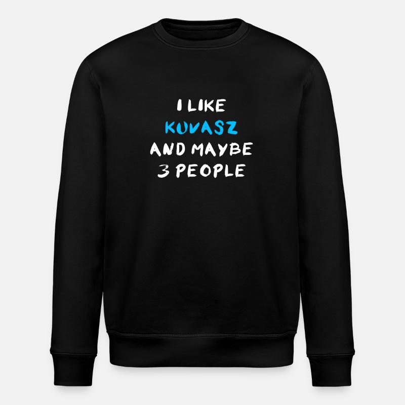 Kuvasz - Stanley/Stella Unisex Bio-Sweatshirt ROLLER - Schwarz