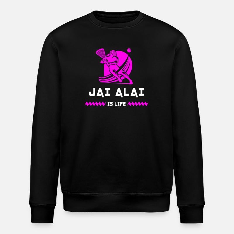 Jai Alai est vivant - Sweat bio ROLLER Stanley/Stella Unisexe - noir