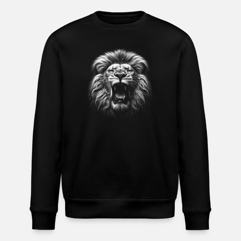 Roaring Lion - Stanley/Stella ROLLER Unisex Organic Sweatshirt - black
