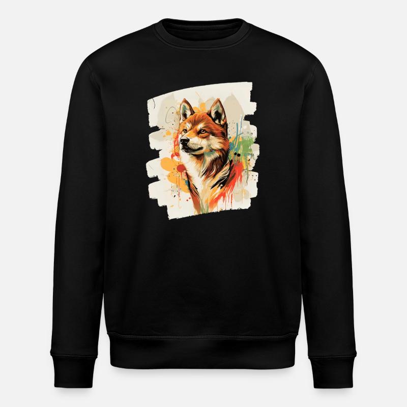 Shiba Inu - Sweat bio ROLLER Stanley/Stella Unisexe - noir