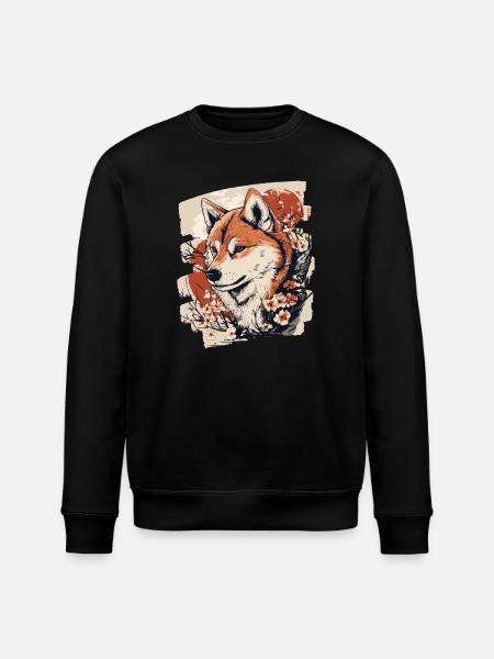 Shiba Inu - Sweat bio ROLLER Stanley/Stella Unisexe - noir
