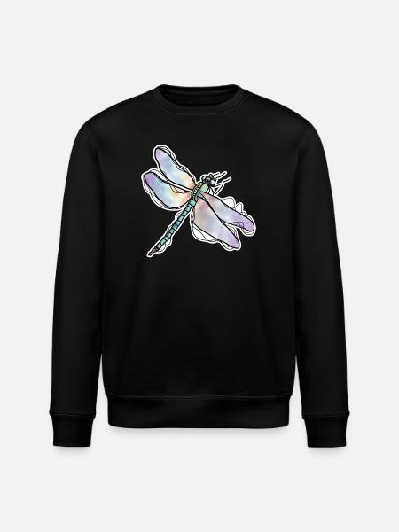 Libelle - Stanley/Stella Unisex Bio-Sweatshirt ROLLER - Schwarz