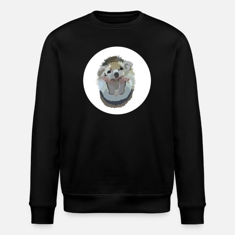 Ida Igel - Stanley/Stella Unisex Bio-Sweatshirt ROLLER - Schwarz