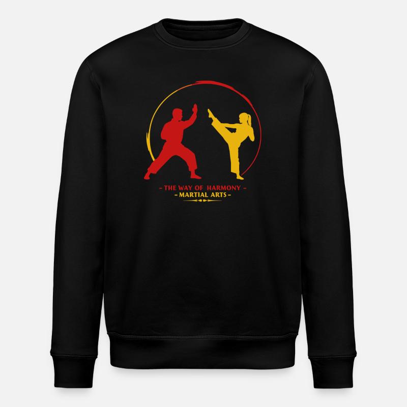 Kampfkunst - Stanley/Stella Unisex Bio-Sweatshirt ROLLER - Schwarz