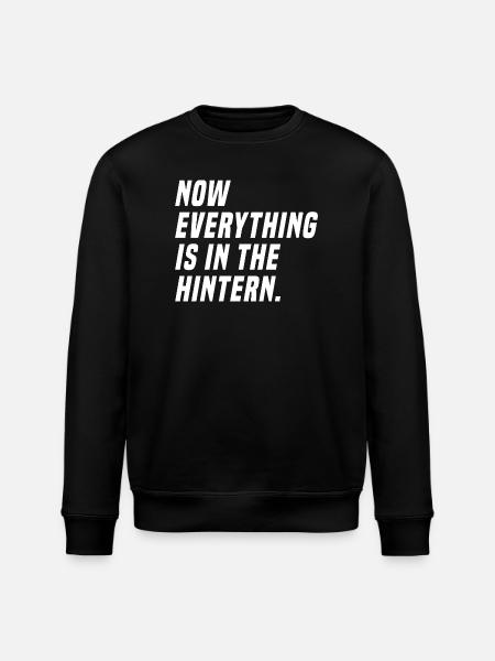 Lustiger Denglisch Spruch - Stanley/Stella Unisex Bio-Sweatshirt ROLLER - Schwarz