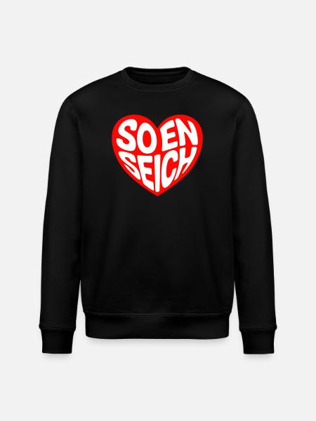 So en seich - Stanley/Stella ROLLER Unisex Organic Sweatshirt - black