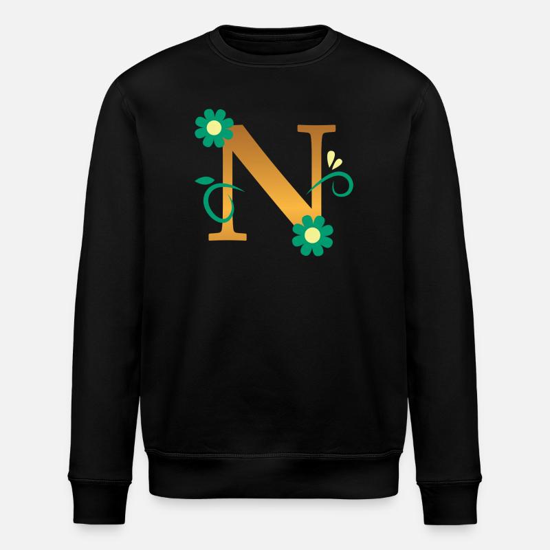 N - Stanley/Stella ROLLER Unisex Organic Sweatshirt - black