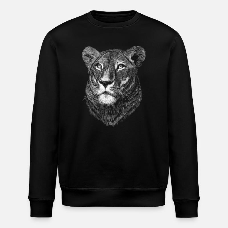Lionne - Sweat bio ROLLER Stanley/Stella Unisexe - noir