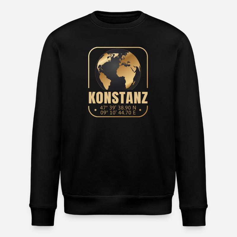 Konstanz - Stanley/Stella Unisex Bio-Sweatshirt ROLLER - Schwarz