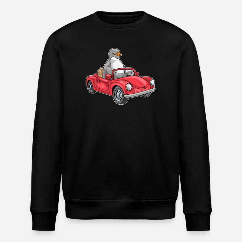 Pinguin Auto - Stanley/Stella Unisex Bio-Sweatshirt ROLLER - Schwarz