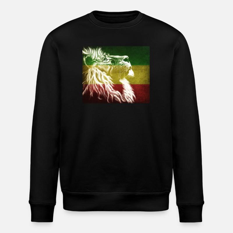Reggae Lion Flag Art - Sweat bio ROLLER Stanley/Stella Unisexe - noir