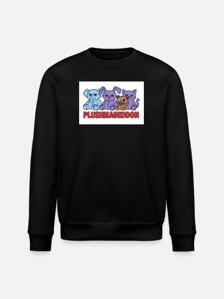 Plushmageddon - Stanley/Stella Unisex Bio-Sweatshirt ROLLER - Schwarz