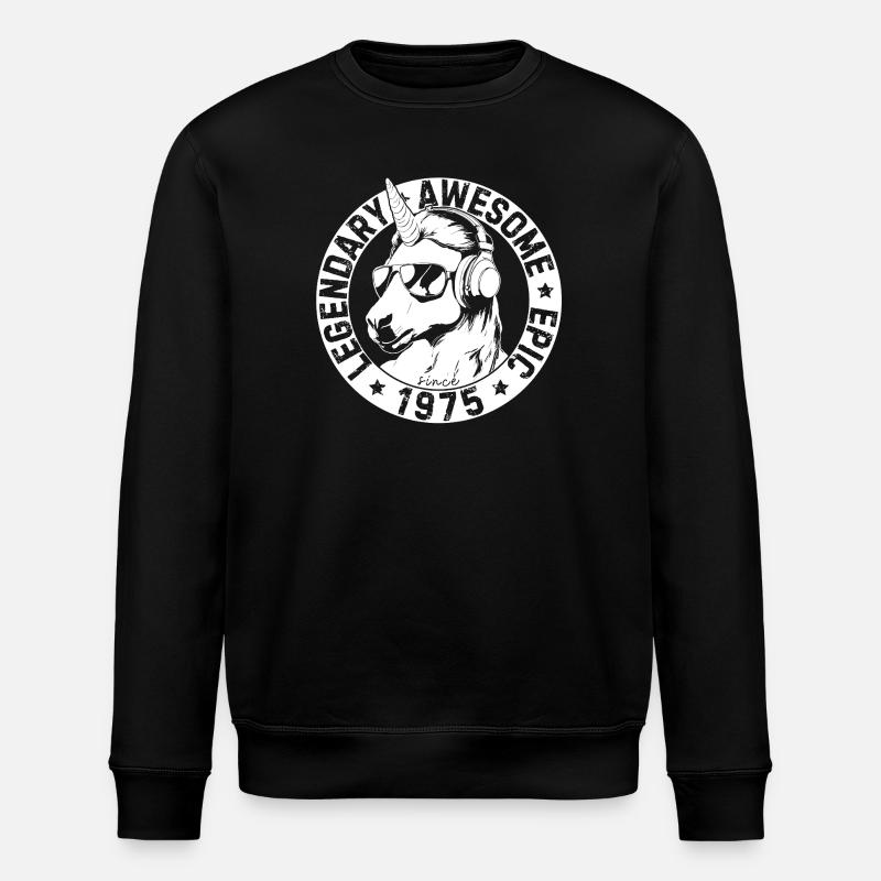 Legendary, Awesome, Epic since 1975 - Sweat bio ROLLER Stanley/Stella Unisexe - noir