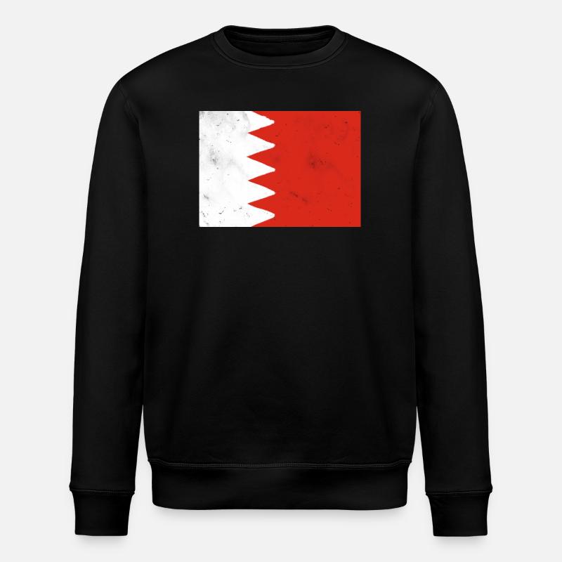 Drapeau de Bahreïn - Sweat bio ROLLER Stanley/Stella Unisexe - noir