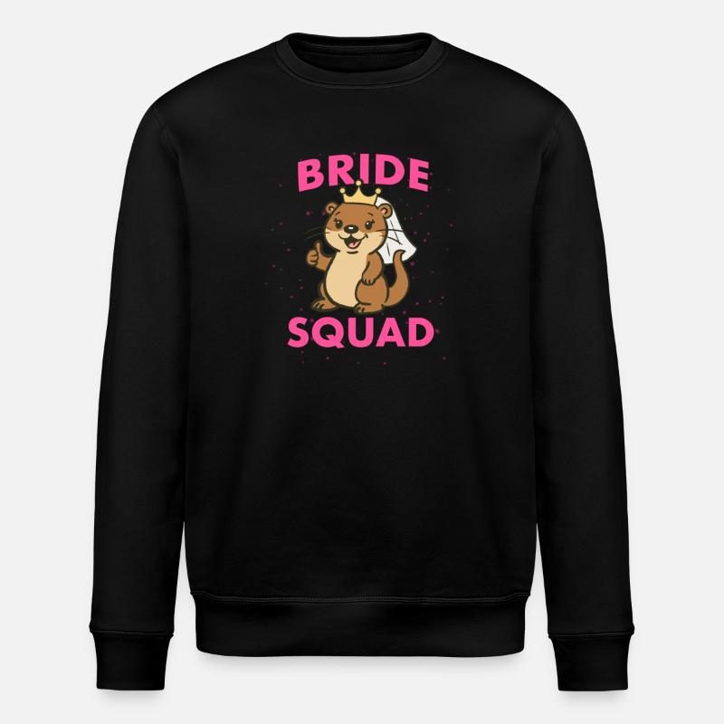 Otterly in love ❤️ - Stanley/Stella Unisex Bio-Sweatshirt ROLLER - Schwarz