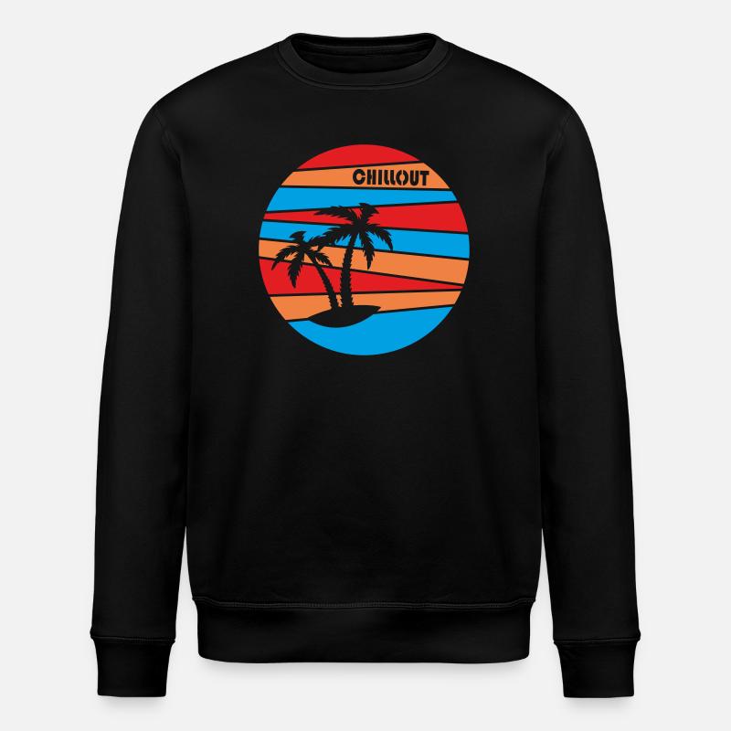 chillout - Sweat bio ROLLER Stanley/Stella Unisexe - noir