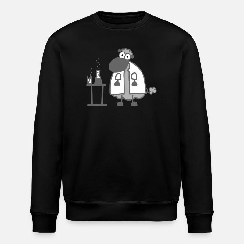Laborschaf - Stanley/Stella Unisex Bio-Sweatshirt ROLLER - Schwarz