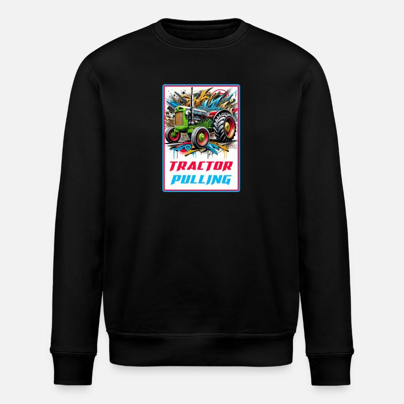 Puissance de traction du tracteur - Sweat bio ROLLER Stanley/Stella Unisexe - noir