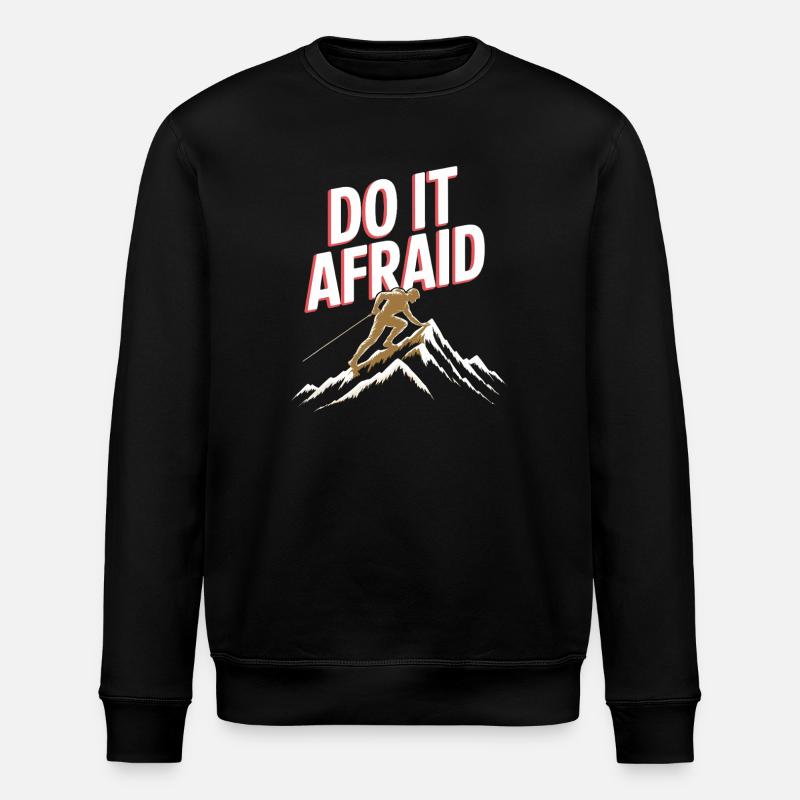 Fais-le Peur Courage Développement Motivation - Sweat bio ROLLER Stanley/Stella Unisexe - noir