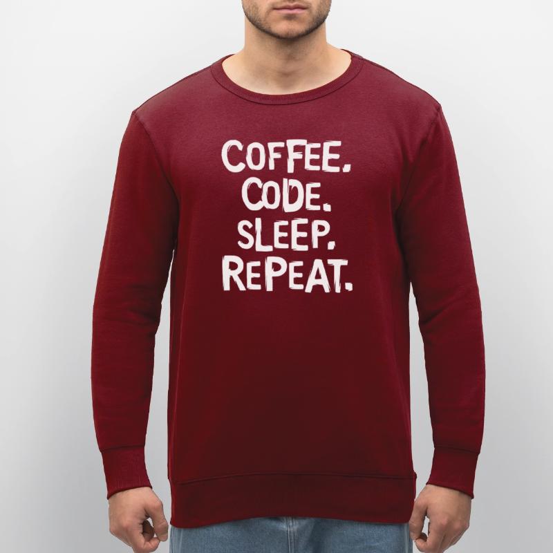 Coffee Code Sleep - Répéter le travail du programmeur Sweat bio ROLLER Stanley/Stella Unisexe
