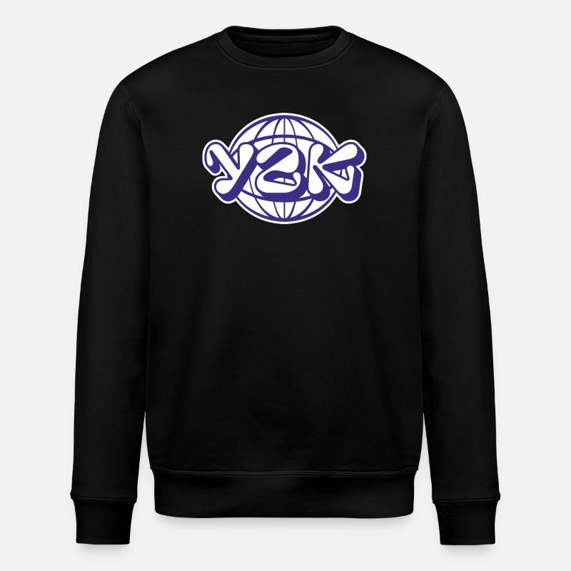 Y2K - Stanley/Stella Unisex Bio-Sweatshirt ROLLER - Schwarz