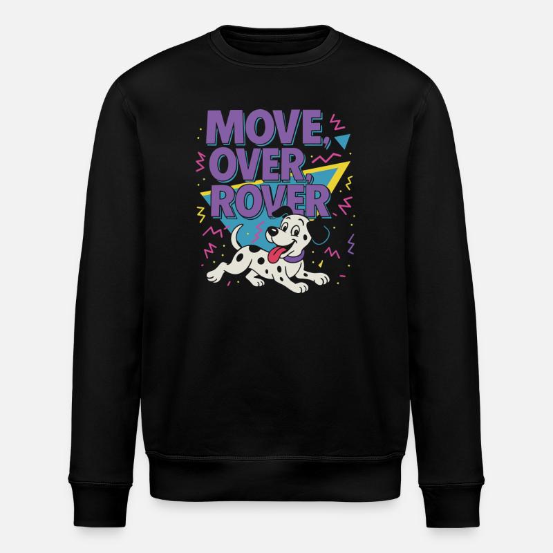 Move over Rover - 80er - Stanley/Stella Unisex Bio-Sweatshirt ROLLER - Schwarz