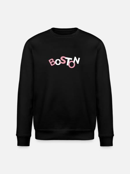 Boston Cooking Apron - Stanley/Stella ROLLER Unisex Organic Sweatshirt - black