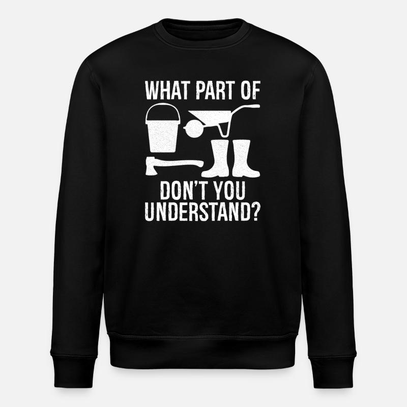 quelle partie de ne comprenez-vous pas - Sweat bio ROLLER Stanley/Stella Unisexe - noir