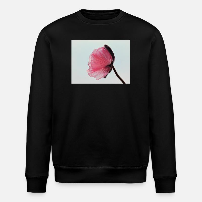 Pink Poppy - Stanley/Stella Unisex Bio-Sweatshirt ROLLER - Schwarz