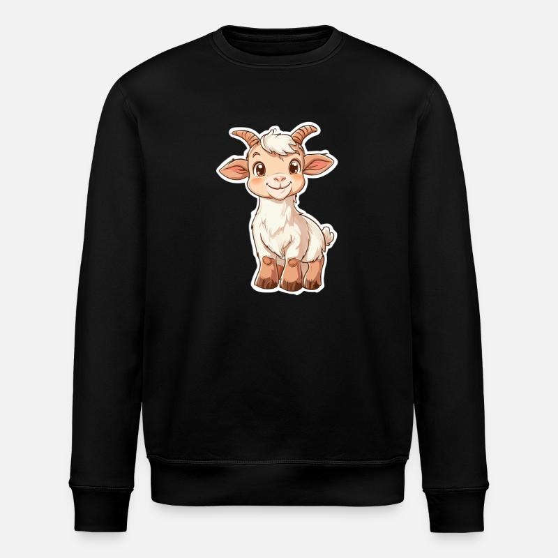 Goat - Stanley/Stella ROLLER Unisex Organic Sweatshirt - black