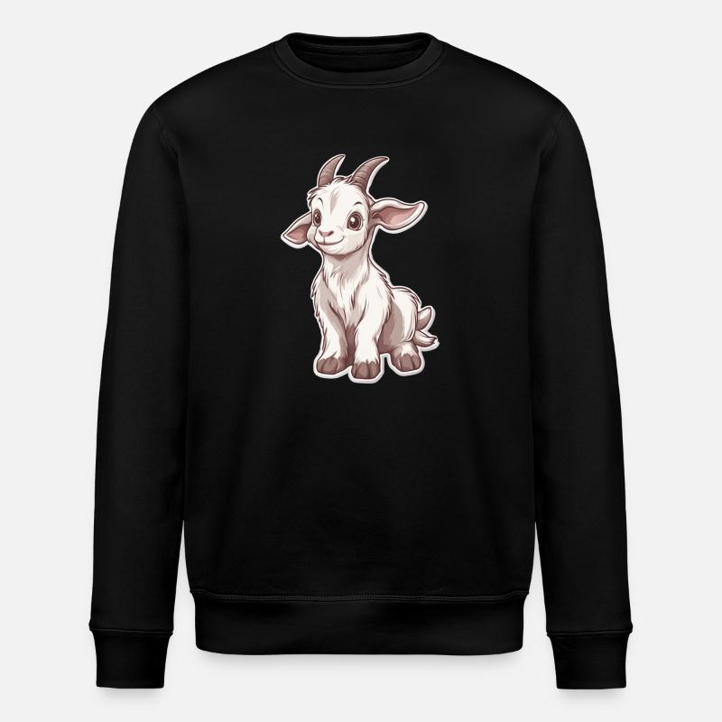 Goat - Stanley/Stella ROLLER Unisex Organic Sweatshirt - black