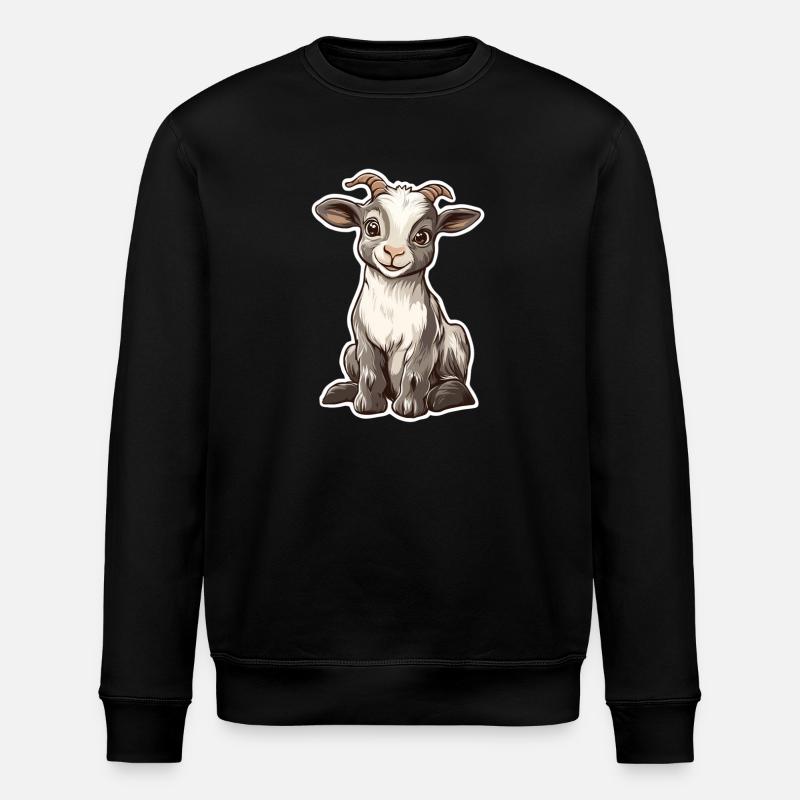 Goat - Stanley/Stella ROLLER Unisex Organic Sweatshirt - black