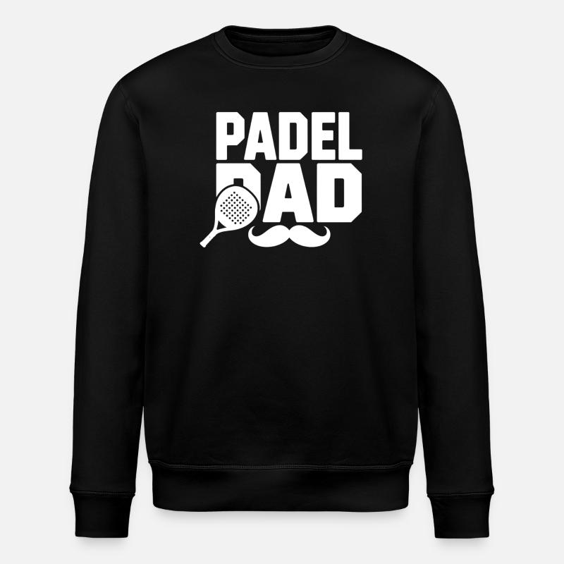 Padel Dad - Sweat bio ROLLER Stanley/Stella Unisexe - noir