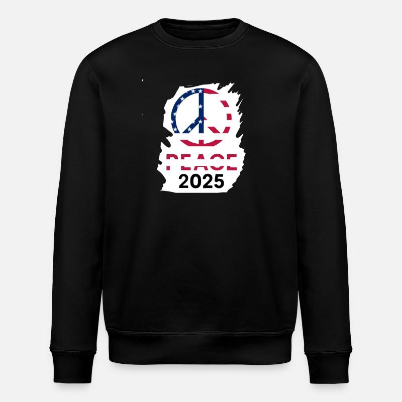 American Peace 2025 Philosophy - Stanley/Stella ROLLER Unisex Organic Sweatshirt - black