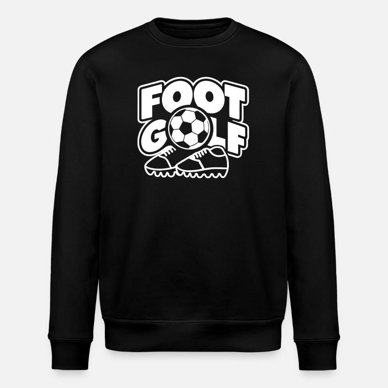 Fußballgolf - Stanley/Stella Unisex Bio-Sweatshirt ROLLER - Schwarz