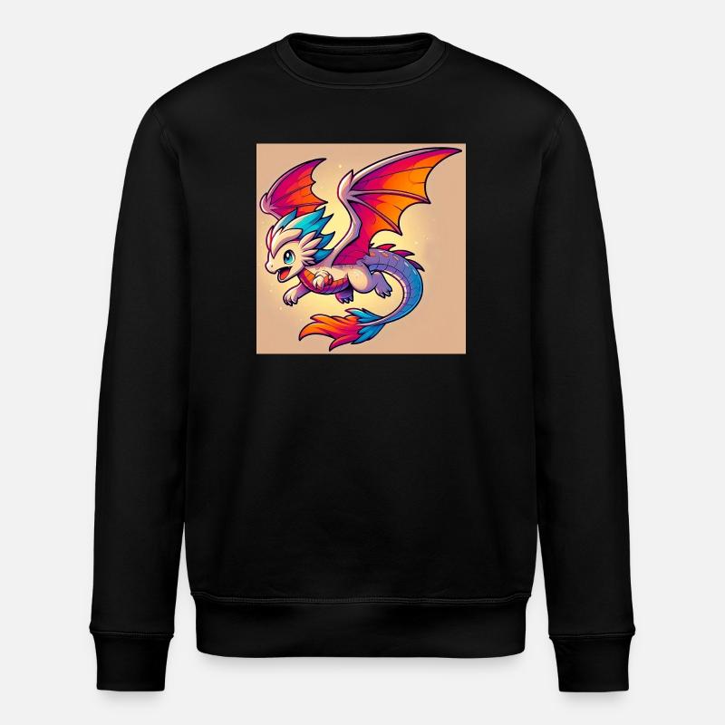 dragon - Sweat bio ROLLER Stanley/Stella Unisexe - noir
