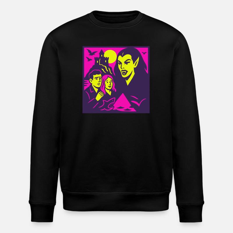 Horreur Nostalgie - Sweat bio ROLLER Stanley/Stella Unisexe - noir