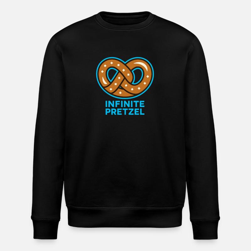 Infinite Pretzel - Stanley/Stella Unisex Bio-Sweatshirt ROLLER - Schwarz