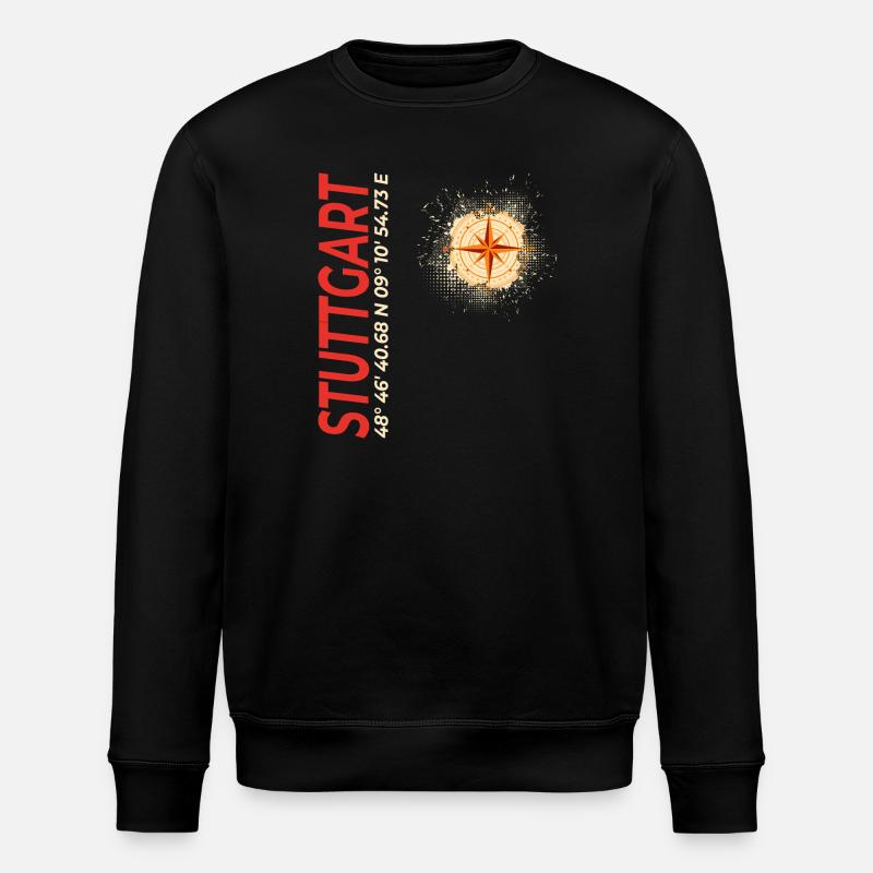 Stuttgart - Stanley/Stella Unisex Bio-Sweatshirt ROLLER - Schwarz