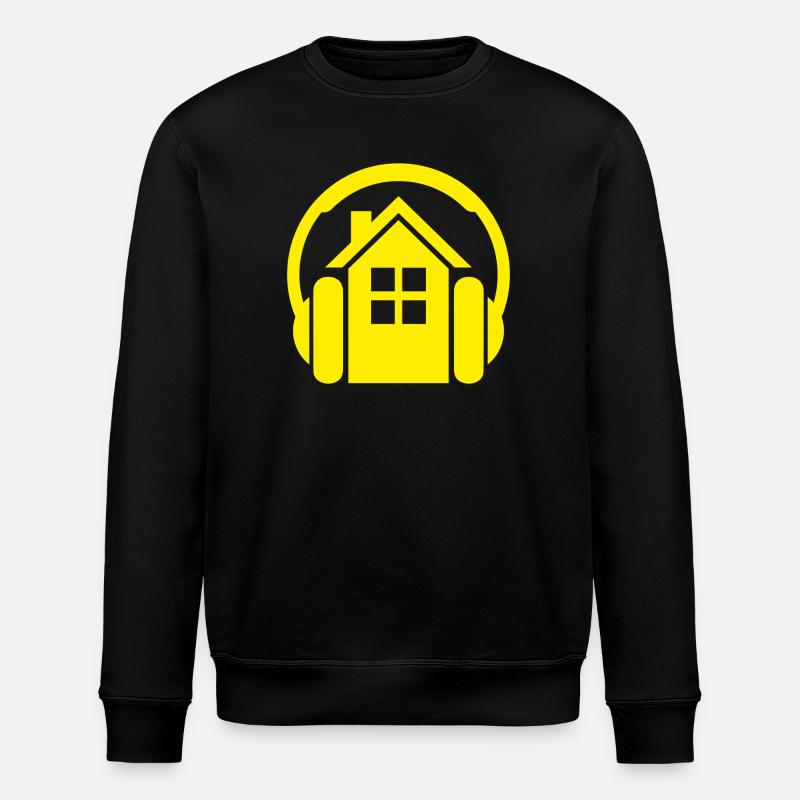 House - Stanley/Stella Unisex Bio-Sweatshirt ROLLER - Schwarz