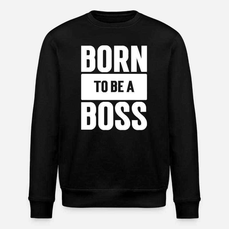 Fierté et Ambition Motivation - Sweat bio ROLLER Stanley/Stella Unisexe - noir