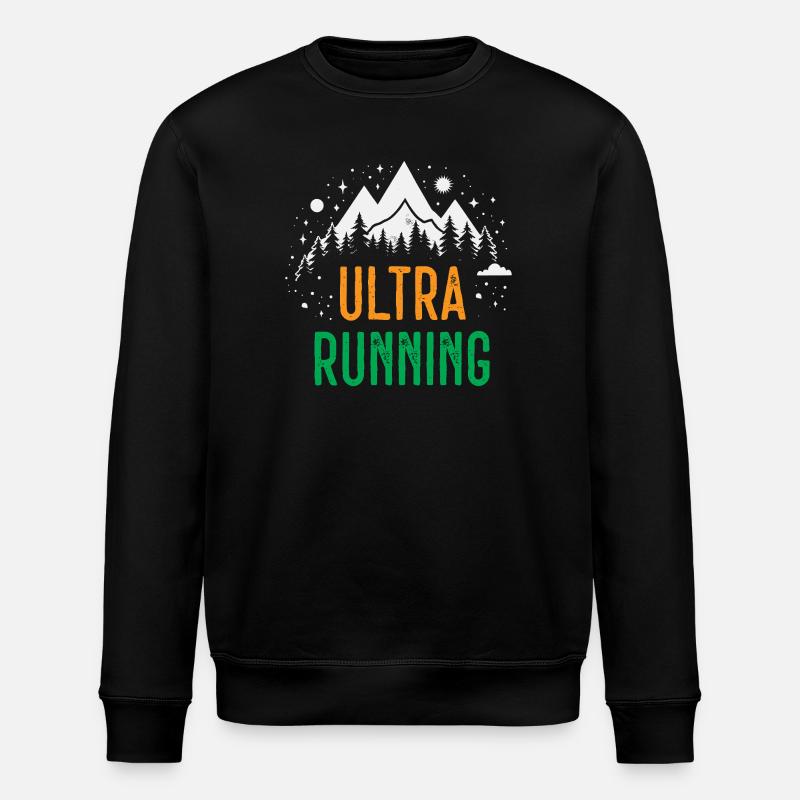 Ultra-Laufen - Stanley/Stella Unisex Bio-Sweatshirt ROLLER - Schwarz