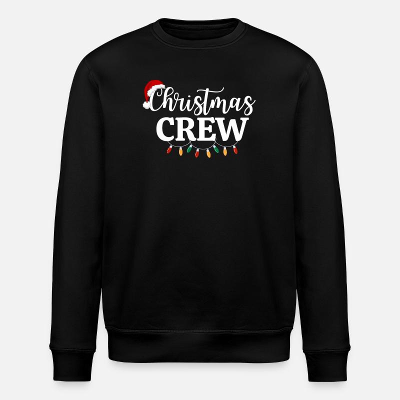 WEIHNACHTSCREW - Stanley/Stella Unisex Bio-Sweatshirt ROLLER - Schwarz